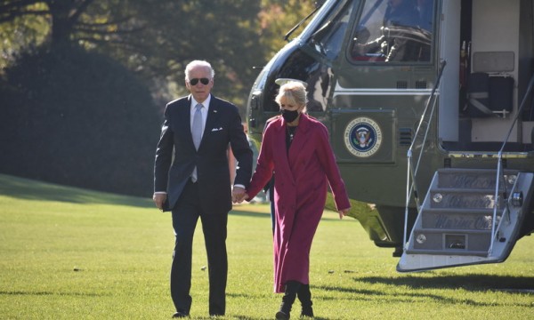 Il presidente Usa Joe Biden e la First Lady Jill Biden 