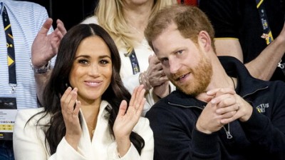 Meghan Markle y el príncipe Harry 