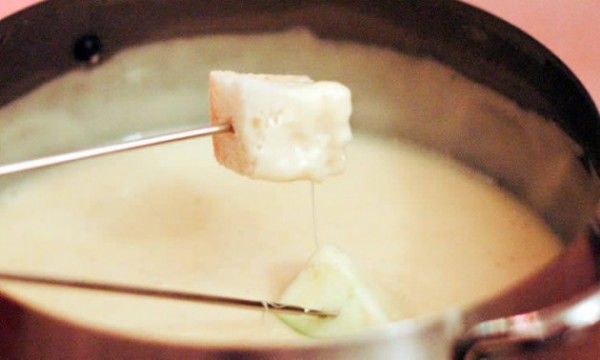 Fondue de Gruyere y Emmental ¡una delicia!