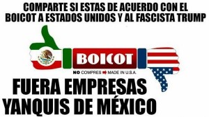 Parte in Messico il boicottaggio dei prodotti Usa