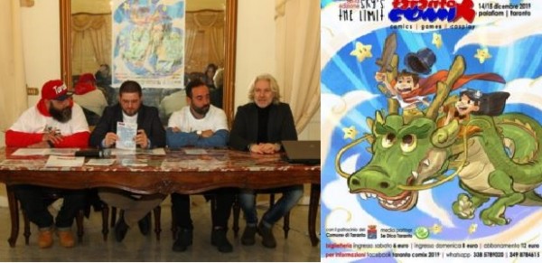 La VI Edizione del Taranto Comix  punta all&#039;internazionalizzazione: 14 e 15 dicembre al Palafiom