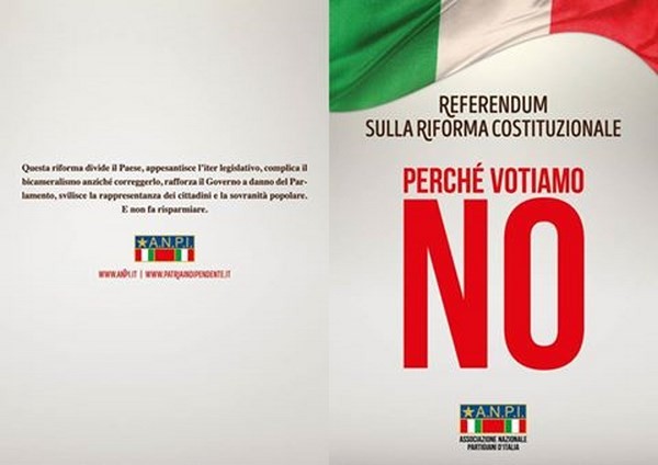 Taranto - Quarto appuntamento dell&#039;ANPI per il NO al Referendum