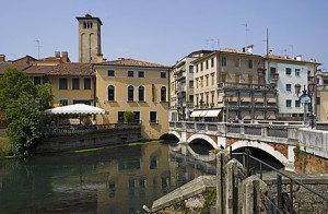 Treviso es llamada por los poetas “ciudad cortés”