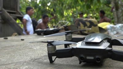 Gli indigeni in Perù usano i droni per combattere la deforestazione criminale dell&#039;Amazzonia