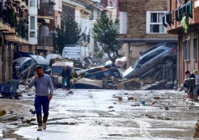 Gli effetti devastanti dell&#039;alluvione a Valencia