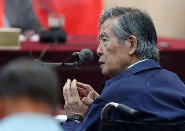 L&#039;ex presidente peruviano Alberto Fujimori