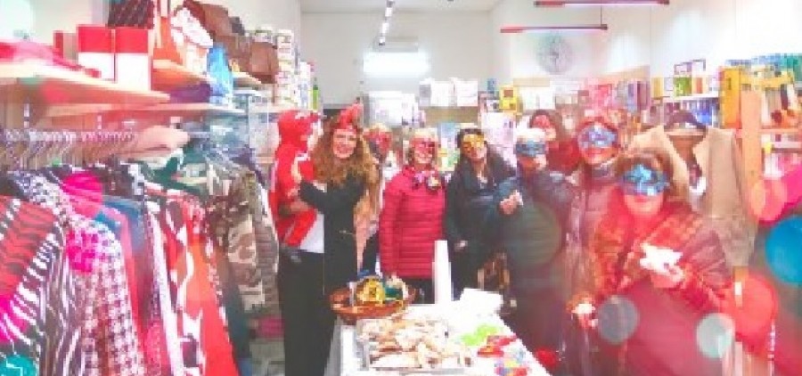 Taranto - I colori di carnevale nel Punto di Vittoria in via Fiume