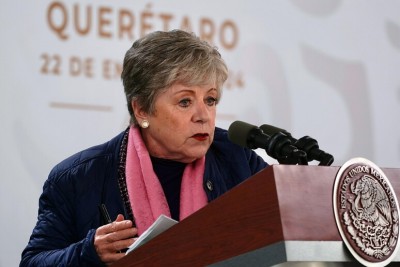 la ministra degli Esteri del Messico, Alicia Barcena