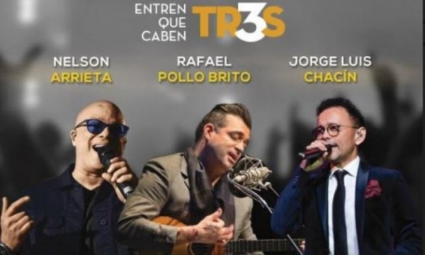 Pollo Brito, Jorge Luis Chacín y Nelson Arrieta presentan “Entre Que Caben Tr3s”