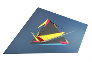saz oner-pyramid -spray paint-95cm x 75cm -2018