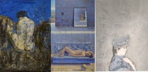 Quattro pittori d&#039;immagine all&#039;Accademia Nazionale Cinese di Pechino