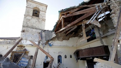 Serious damage from Italy earthquakes