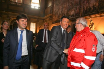 Renzi al &quot;Raduno degli Angeli del Fango&quot;