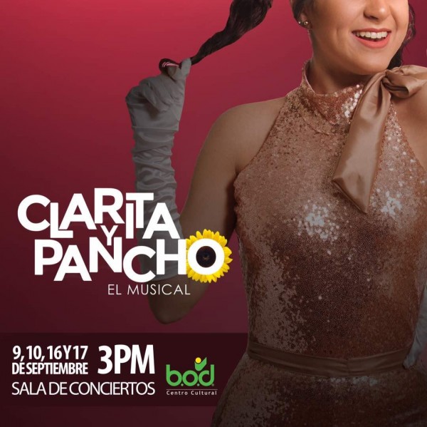 A petición del público regresa Clarita y Pancho en el Centro Cultural B.O.D a partir del 9 de septiembre