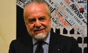 Il presidente del Napoli Aurelio De Laurentiis positivo al Covid