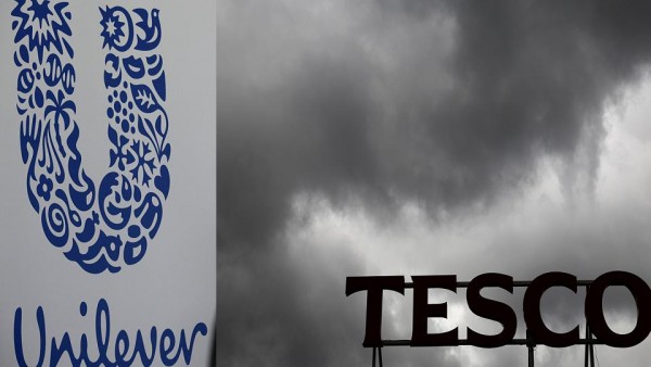 Weak pound prompts price punch-up between Tesco and Unilever