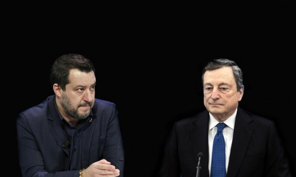 Lo scontro tra Draghi e Salvini sul vaccino obbligatorio
