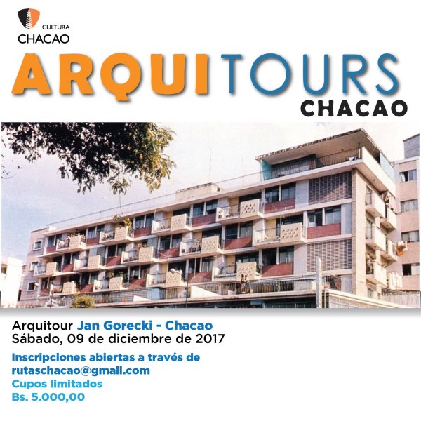 Próximo Arquitour de Cultura Chacao  homenajeará al arquitecto Jan Gorecki