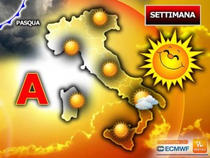 Caldo come in estate, ecco dove e fino a quando