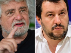 Grillo-Salvini subito all&#039;attacco nel post terremoto, nessuna tregua