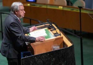 Antonio Guterres, segretario generale dell’Onu