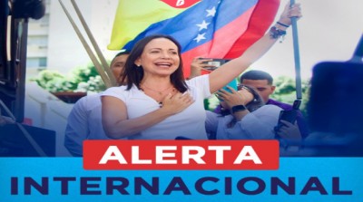 María Corina Machado, leader e candidata alla presidenza dell&#039;opposizione venezuelana