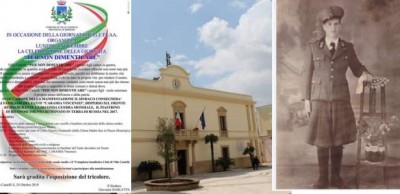 Villa Castelli (Brindisi) - Giornata delle forze armate “per non dimenticare&quot;