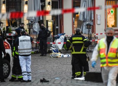 Germania: auto contro pedoni, a Treviri : almeno quattro morti, c&#039;è anche una bambina.  I feriti sono almeno 30