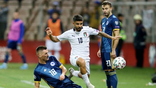 ¡Azzurri perfecto! Bosnia-Italia 0:3