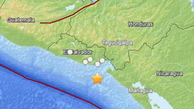 Alerta de tsunami en El Salvador tras un terremoto de 7,2 grados