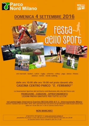 Festa dello Sport al Parco Nord Milano