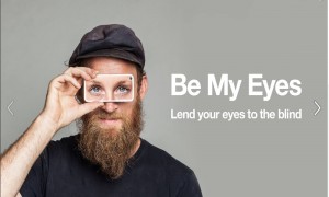 &#039;Be My Eyes&#039; applicazione per non vedenti