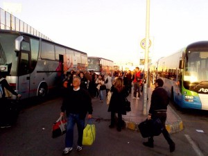 Taranto – Il titolare del Bar del Porto protesta per lo spostamento a Cimino del terminal trasporti su gomma