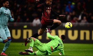 Milan-Atalanta 2-0, decisivi Theo e Messias