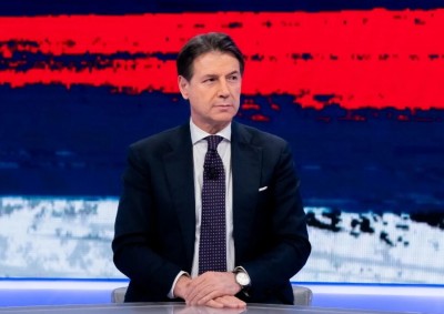 il leader M5s, Giuseppe Conte