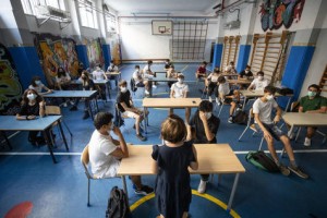 Italia a clases tras el confinamiento