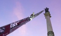  Vigili del Fuoco a piazza di Spagna