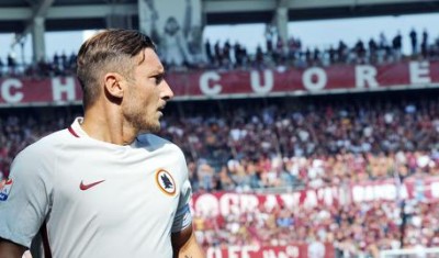 Roma legend Totti turns 40 Former Italy forward scored 250th Serie A goal on Sunday