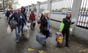 Evacuazione a Odessa