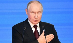 il presidente russo Vladimir Putin