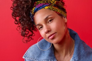 Alicia Keys is &quot;right here, right now&quot;
