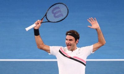 Federer le gana con facilidad a Bemelmans
