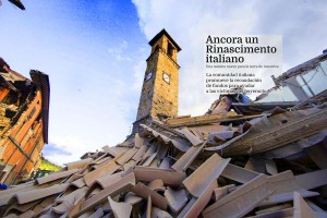 Venezuela se sumará a la campaña internacional del terremoto de Italia  Ancora un Rinascimiento italiano