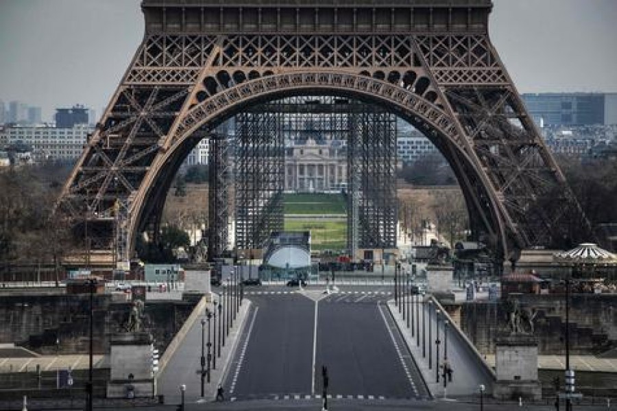 Ciudades vacías, en cuarentena. París