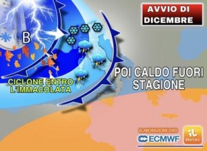 Tanta pioggia e neve, cosa ci aspetta dal weekend