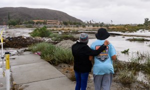 California colpita dall&#039;uragano Hilary