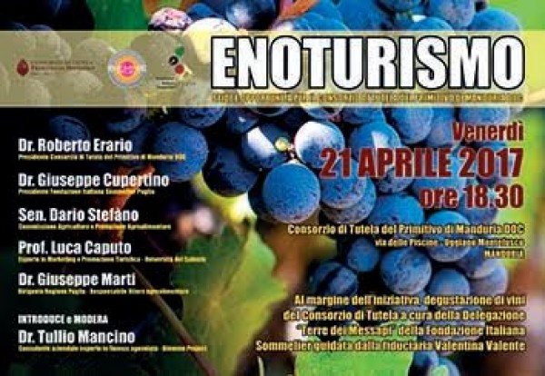 Il Primitivo di Manduria come elemento trainante per l’ospitalità e il turismo enogastronomico