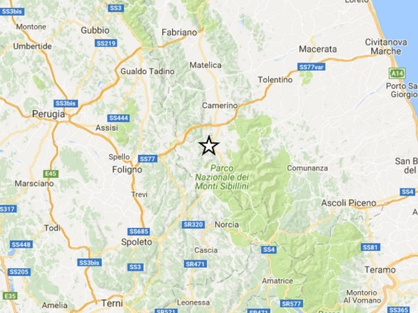 Terremoto: 18 scosse nella notte in Centro Italia, la più forte 4.4
