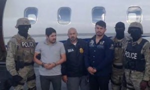 Franqui Francisco Flores de Freitas and Efrain Antonio Campo Flores after their arrest in Haiti in 2015
