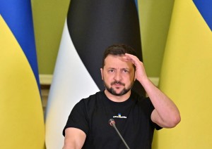 El presidente ucraniano, Volodymyr Zelensky